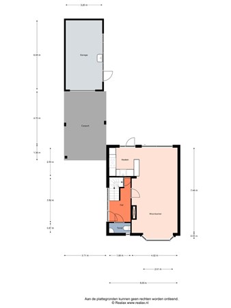 Floorplan - Groen van Prinsterersingel 4, 3752 DB Bunschoten-Spakenburg